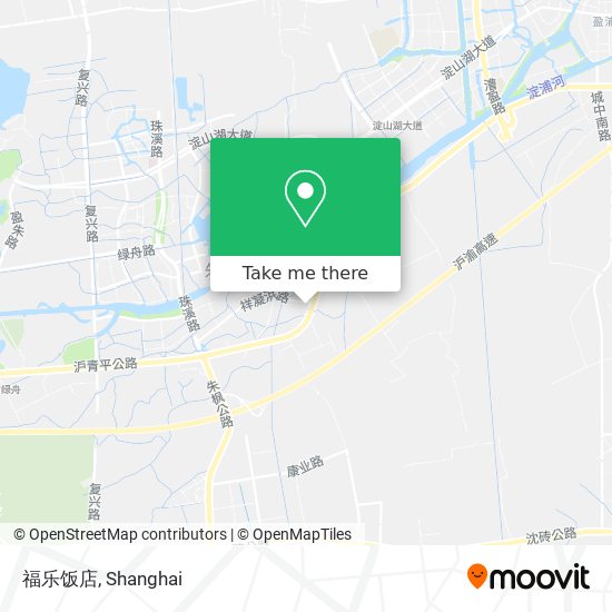 福乐饭店 map