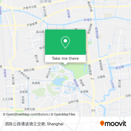 泗陈公路通波塘立交桥 map