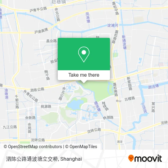泗陈公路通波塘立交桥 map