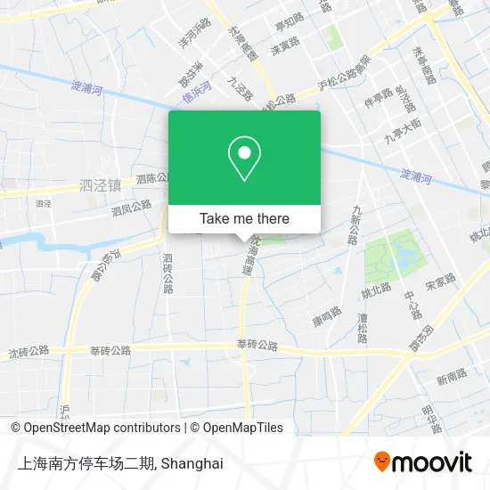 上海南方停车场二期 map