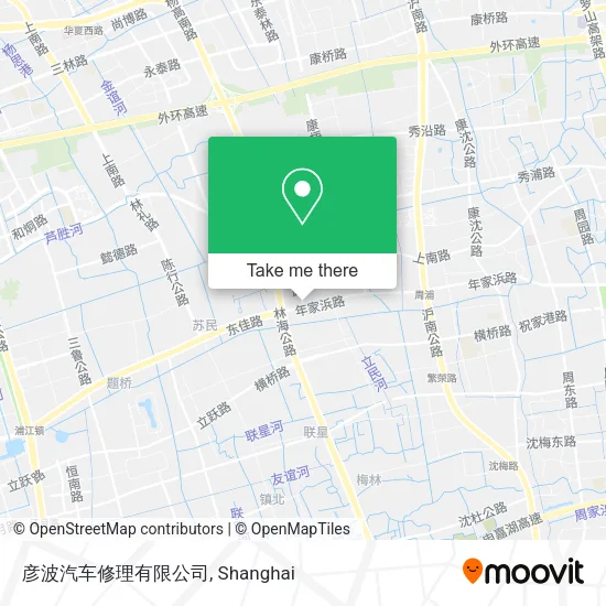 彦波汽车修理有限公司 map