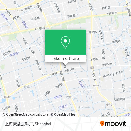 上海康益皮鞋厂 map
