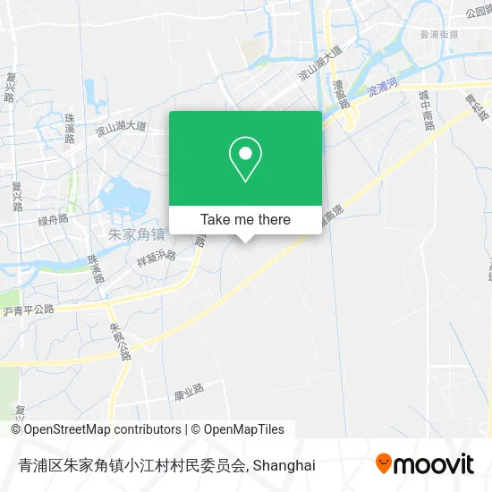 青浦区朱家角镇小江村村民委员会 map