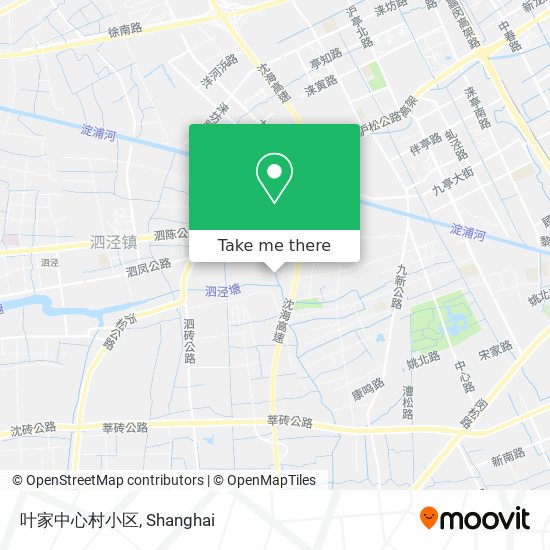 叶家中心村小区 map