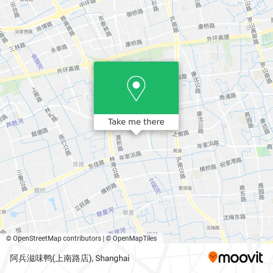 阿兵滋味鸭(上南路店) map