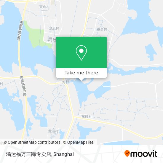 鸿运福万三蹄专卖店 map