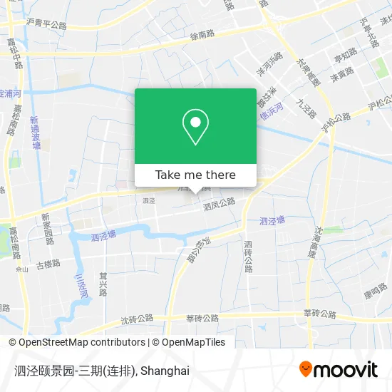泗泾颐景园-三期(连排) map