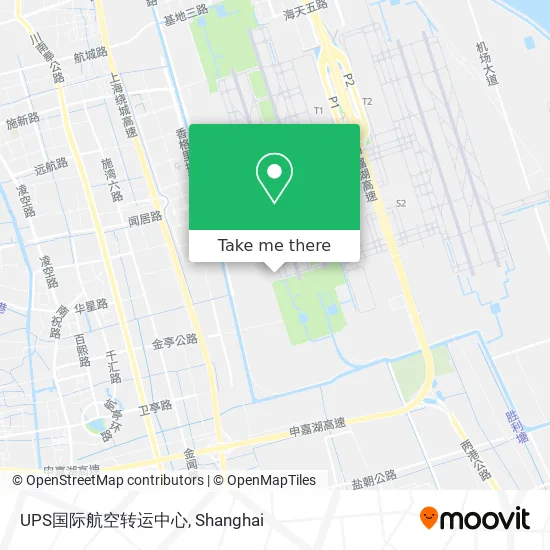 UPS国际航空转运中心 map