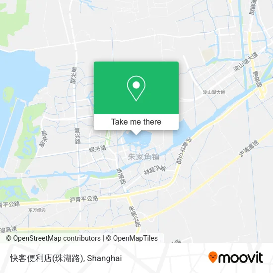快客便利店(珠湖路) map