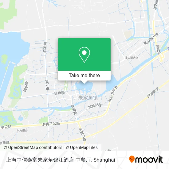上海中信泰富朱家角锦江酒店-中餐厅 map
