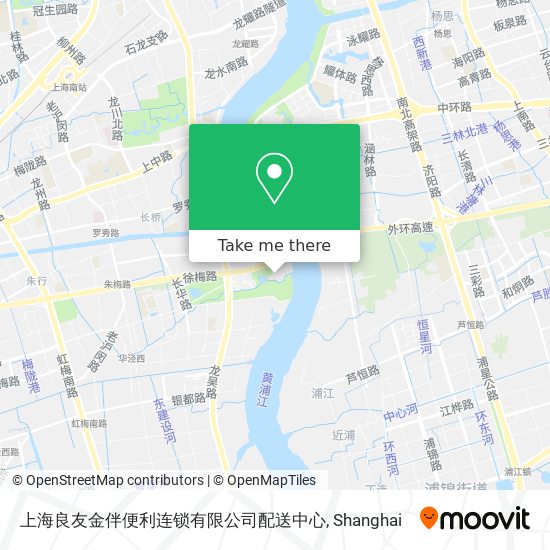 上海良友金伴便利连锁有限公司配送中心 map