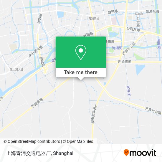 上海青浦交通电器厂 map