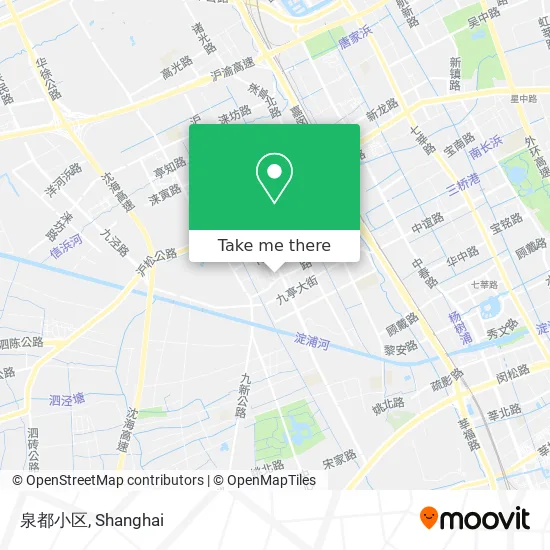 泉都小区 map