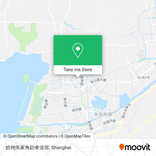 皓翎朱家角跆拳道馆 map