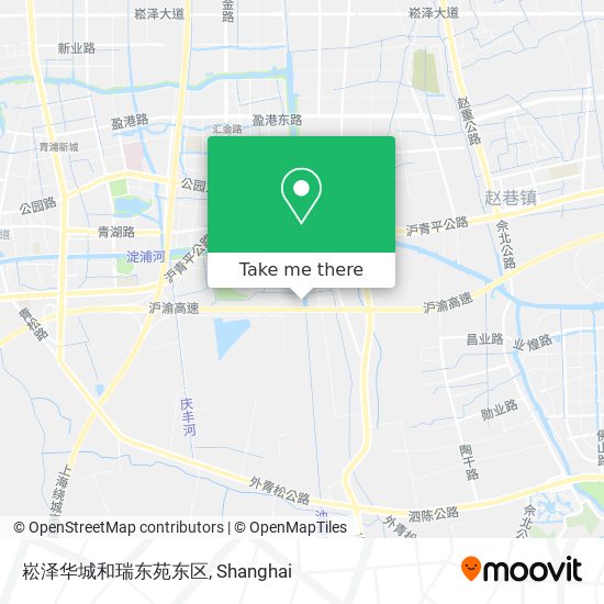 崧泽华城和瑞东苑东区 map