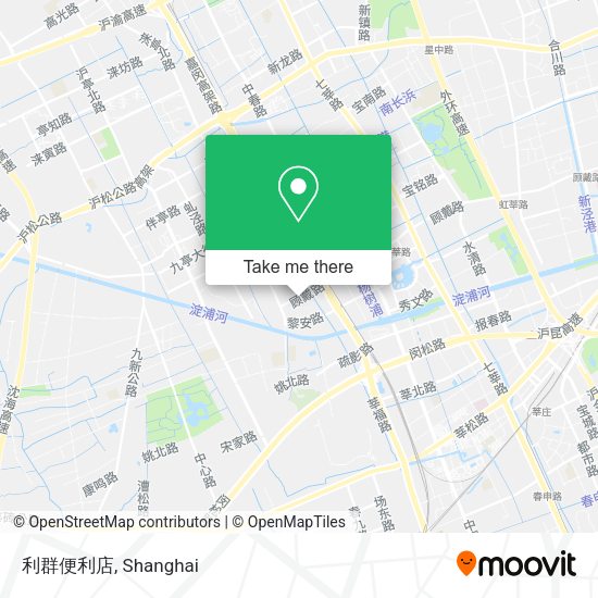 利群便利店 map