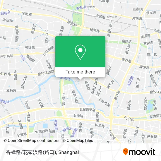 香樟路/花家浜路(路口) map