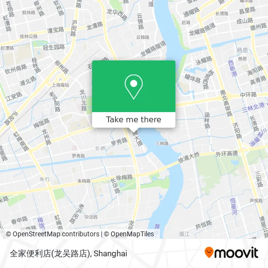 全家便利店(龙吴路店) map