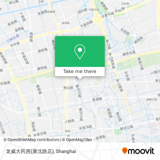 龙威大药房(康沈路店) map