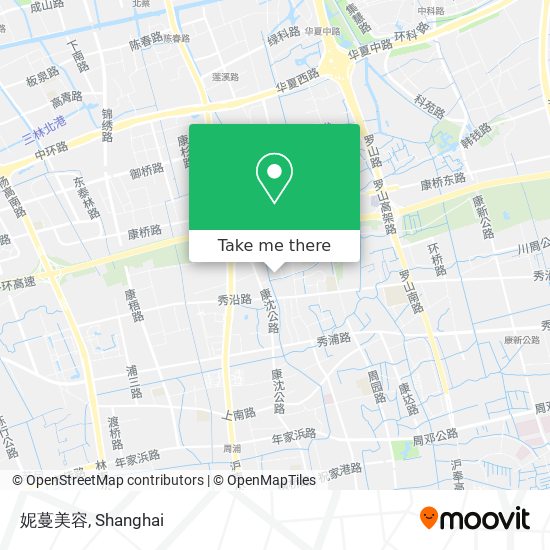 妮蔓美容 map