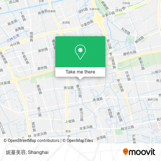 妮蔓美容 map