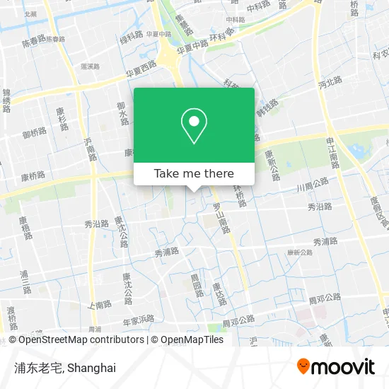 浦东老宅 map