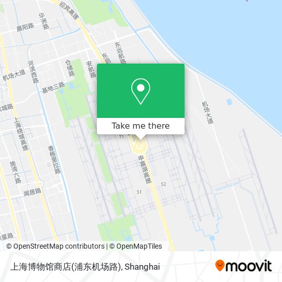 上海博物馆商店(浦东机场路) map