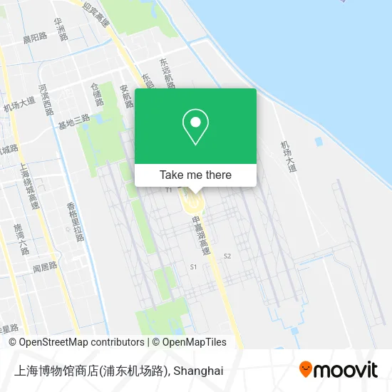 上海博物馆商店(浦东机场路) map