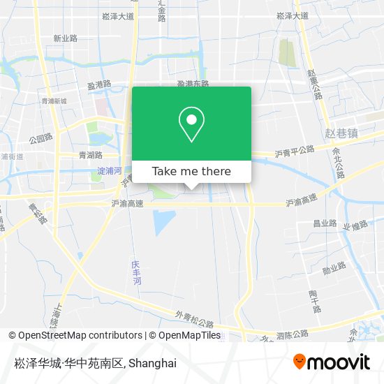 崧泽华城·华中苑南区 map
