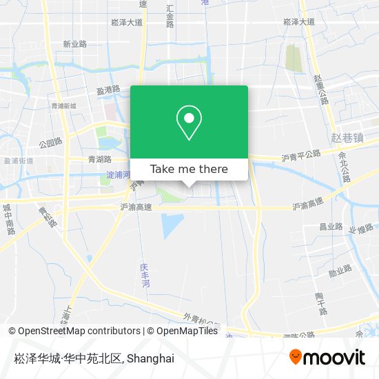崧泽华城·华中苑北区 map