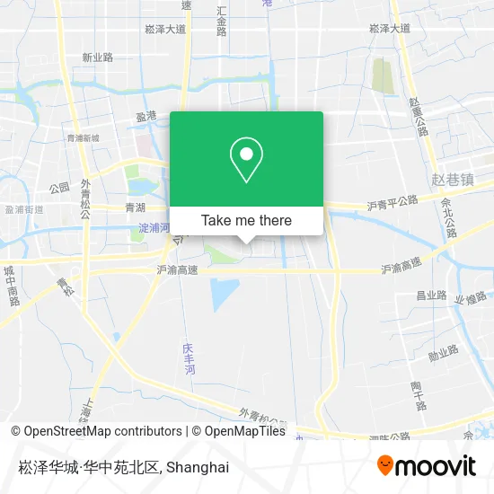 崧泽华城·华中苑北区 map