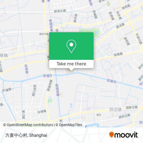 方夏中心村 map