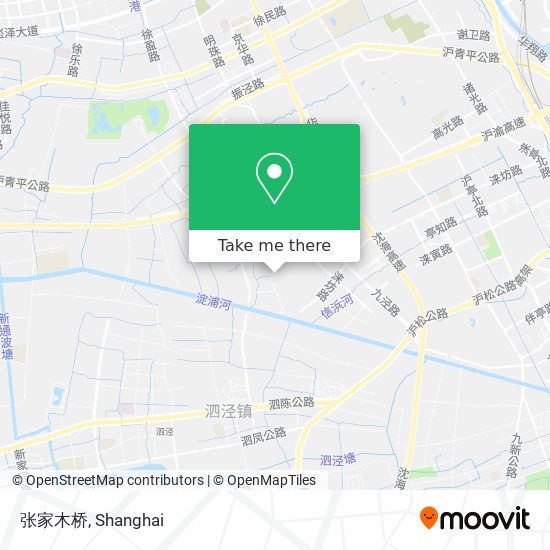 张家木桥 map