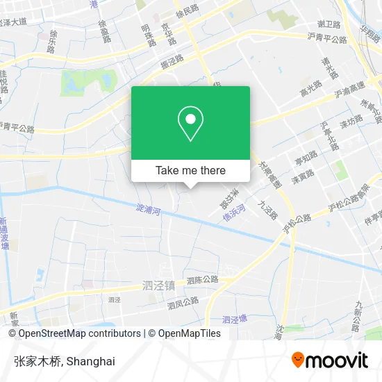 张家木桥 map