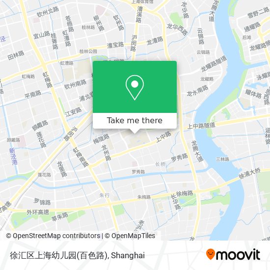徐汇区上海幼儿园(百色路) map