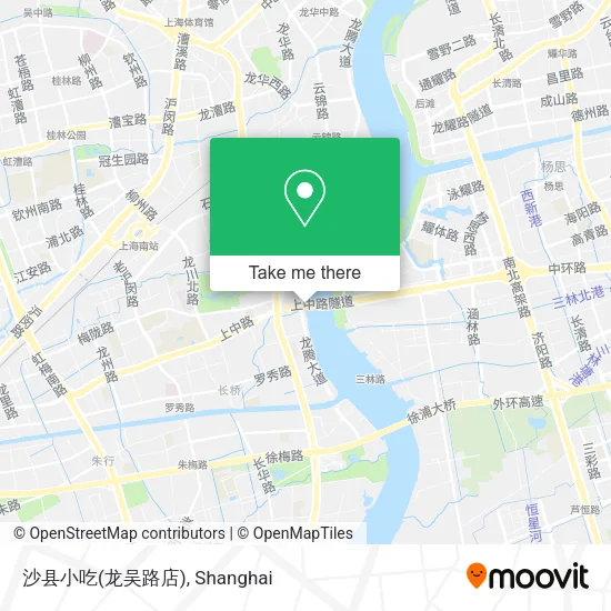沙县小吃(龙吴路店) map