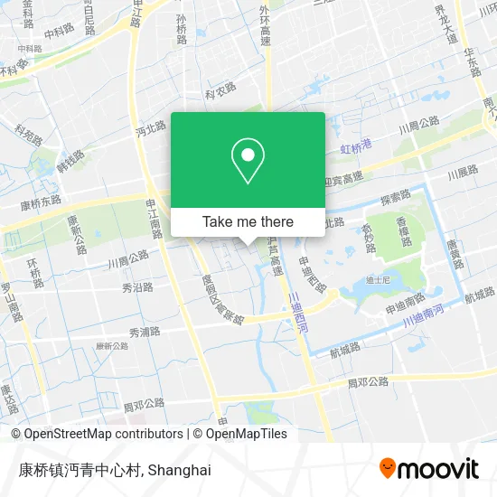 康桥镇沔青中心村 map