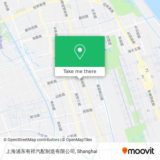 上海浦东有祥汽配制造有限公司 map