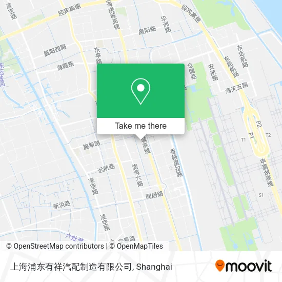 上海浦东有祥汽配制造有限公司 map