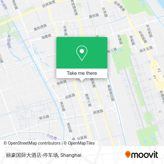 丽豪国际大酒店-停车场 map