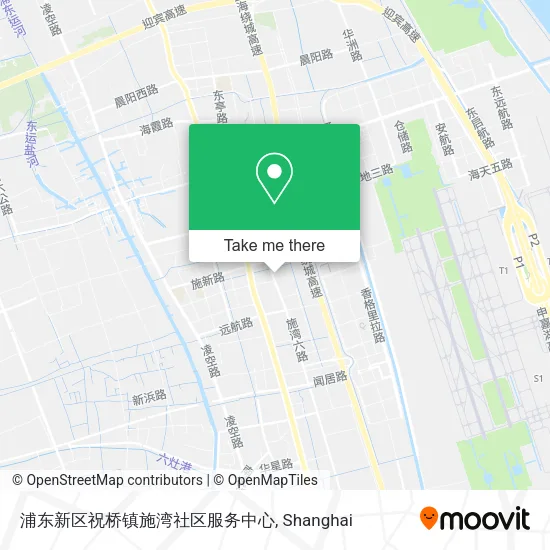 浦东新区祝桥镇施湾社区服务中心 map