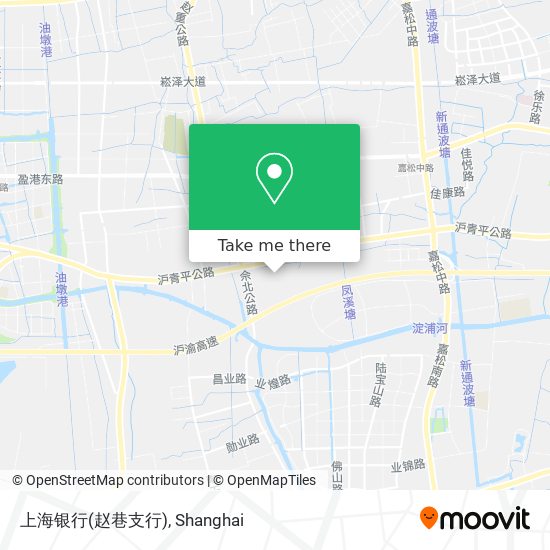 上海银行(赵巷支行) map