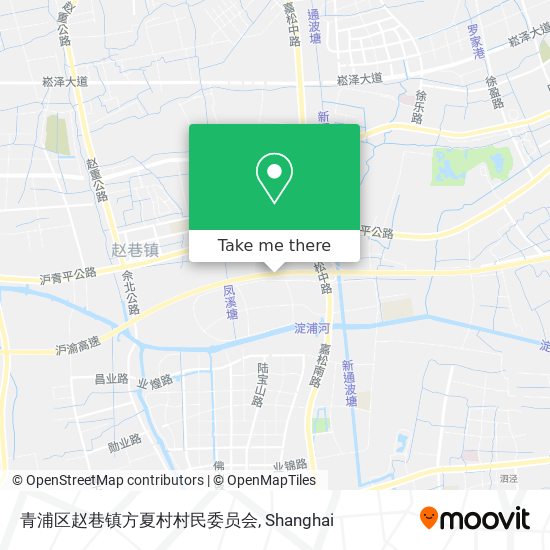 青浦区赵巷镇方夏村村民委员会 map