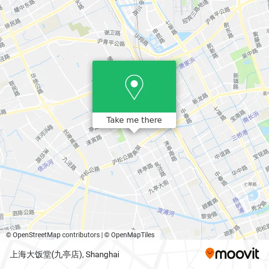 上海大饭堂(九亭店) map