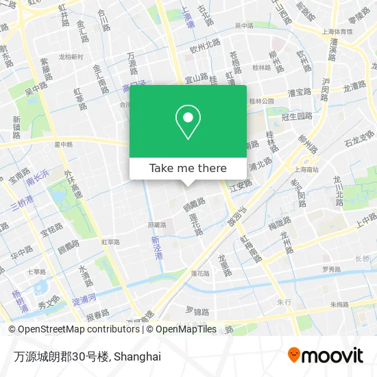 万源城朗郡30号楼 map
