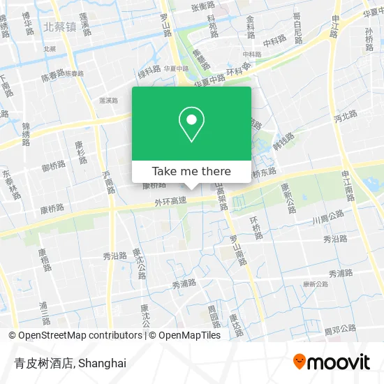 青皮树酒店 map