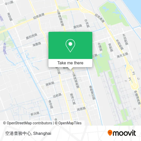 空港查验中心 map