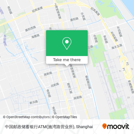 中国邮政储蓄银行ATM(施湾路营业所) map