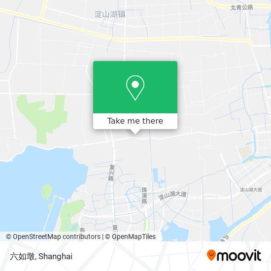 六如墩 map