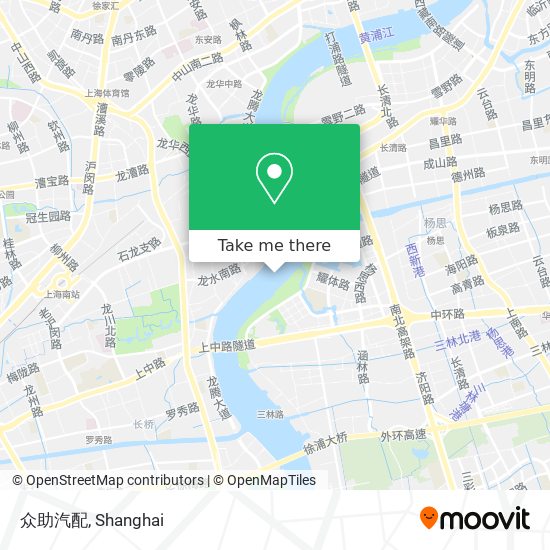 众助汽配 map